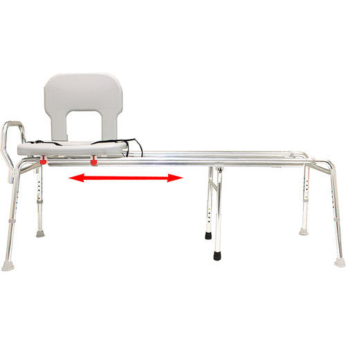 Toilet-to-Tub Sliding Transfer Bench  Long (Transfer Benches) - Img 1