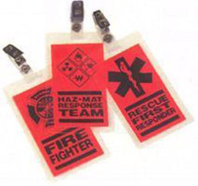 Id Tag - Fire Rescue (E.M.T. Supplies) - Img 1