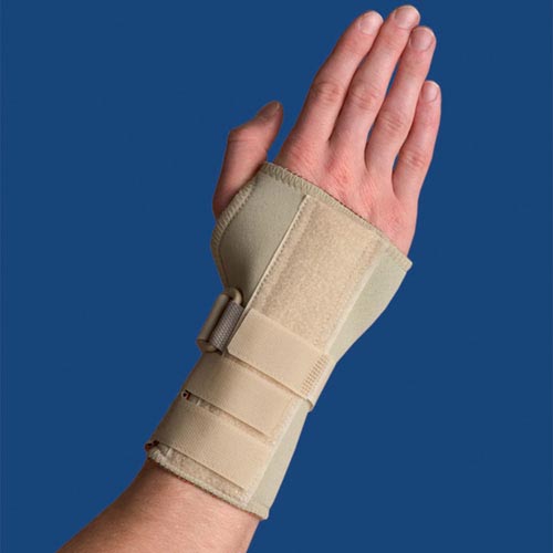 Thermoskin Carpal Tunnel Brace W/ Dorsal Stay Med Right Beige (Wrist Braces & Supports) - Img 1