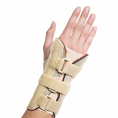 Thermoskin Carpal Tunnel Brace XS/S  Left   Beige (Wrist Braces & Supports) - Img 1