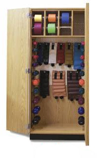 Thera-Wall Therapy Storage Cabinet 32  W x 19ﬁ  D x 78  H
