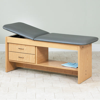 Straight Line Table 27  Wide w/2 Drawers