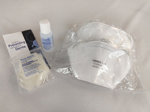 N95 Masks - Germ Protection Ki (2 Masks  1 Hand San  1pr Glv) (Masks) - Img 2