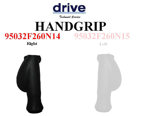 Right Hand Grip for 11061 Series of Rollators (Rollator Parts & Accessories) - Img 1
