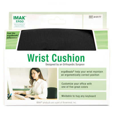 Wrist Cushion for Keyboard by IMAK  Black (Computer Aid ADL) - Img 3