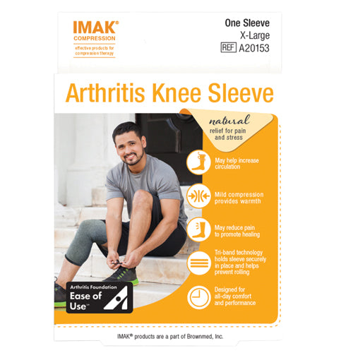 Arthritis Knee Sleeve  XL by IMAK (Knee Supports &Braces) - Img 3