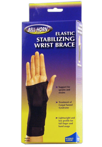 Elastic Stabilizing Wrist Brace  Left  X-Small 4.5 -5.5 (Wrist Braces & Supports) - Img 1