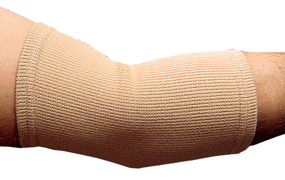 Elastic Elbow Support  Beige Large  10 -11 (Elbow Supports) - Img 1