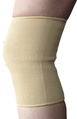 Elastic Knee Support  Beige Small  14 -16 (Knee Supports &Braces) - Img 1