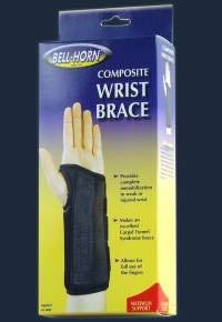 Composite Wrist Brace  Left X-Large  Wrist Circum: 8ö -9ö (Wrist Braces & Supports) - Img 1