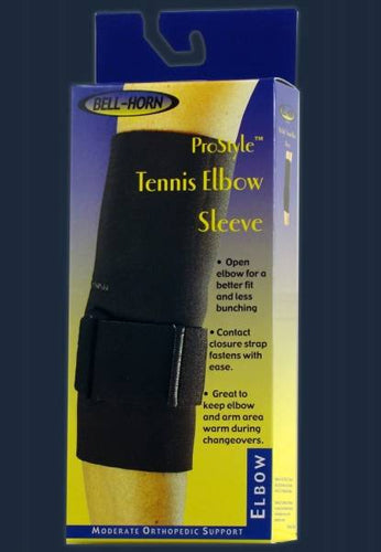 Tennis Elbow Sleeve  ProStyle Small  9  - 10 (Golf-Tennis/ Elbow Supports) - Img 1