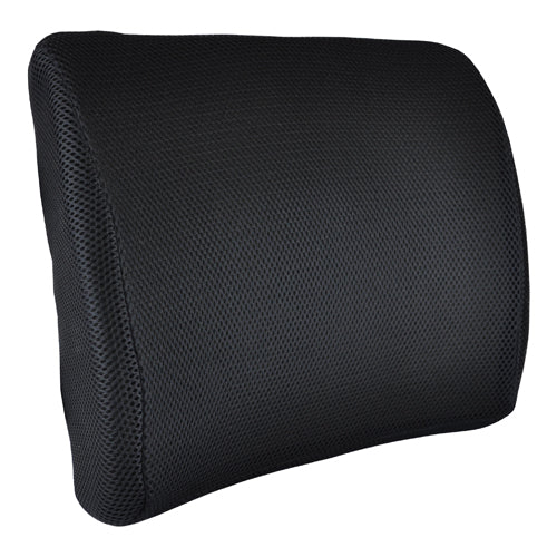 Lumbar Cushion w/Straps  Black Memory Foam - Blue Jay (Lumbar Cushions) - Img 1