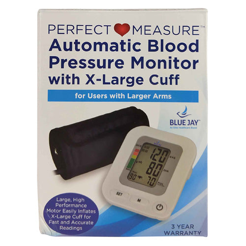 Full Automatic Blood Pressure w/Extra Large Cuff & 4 AA Batt (Auto-Inflate Digital B.P units) - Img 7