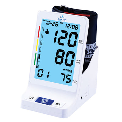 Blue Jay Perfect Measure Big Digit Talking Dlx BP Monitor (Auto-Inflate Digital B.P units) - Img 1