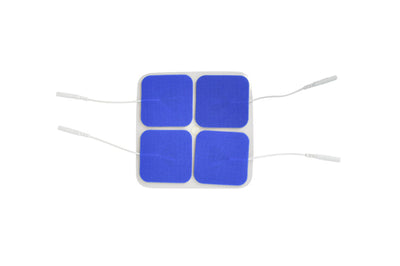 Reusable Electrodes  Pack/4 2 x2  Square  Blue Jay Brand (Electrodes & Accessories) - Img 2