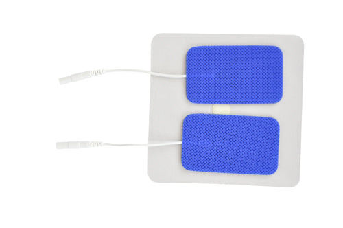 Reusable Electrodes  Pack/4 1.5 x2.5 Rctngle BlueJay Brand (Electrodes & Accessories) - Img 2