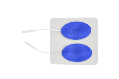 Reusable Electrodes  Pack/4 1.5 x2.5  Oval  Blue Jay Brand (Electrodes & Accessories) - Img 2