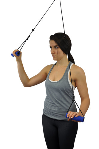 Overdoor Shoulder Pulley With Straps  Blue Jay Brand (Shoulder Exercisers) - Img 1