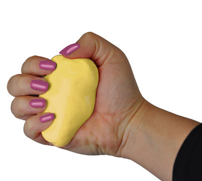 Squeeze 4 Strength  6 oz. Hand TherapyPutty Yellow XSoft (Hand/Wrist Exercise Products) - Img 1