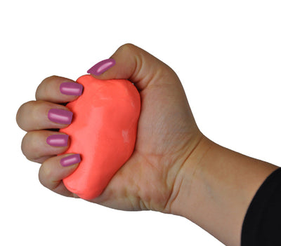 Squeeze 4 Strength  5 lb. Hand Therapy Putty Red Soft (Hand/Wrist Exercise Products) - Img 1