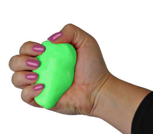 Squeeze 4 Strength  6 oz. Hand Therapy Putty Green Med (Hand/Wrist Exercise Products) - Img 1