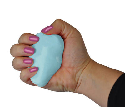 Squeeze 4 Strength  5 lb. Hand Therapy Putty Blue Firm (Hand/Wrist Exercise Products) - Img 1