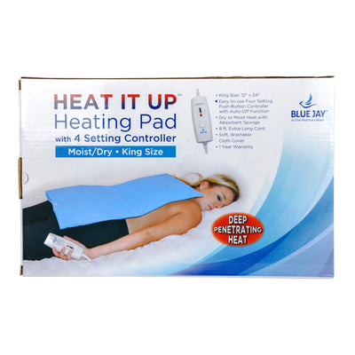 Heating Pad 12 x24   Moist/Dry 4 Position Switch  Auto-Off (Heating Pads/Accessories) - Img 5