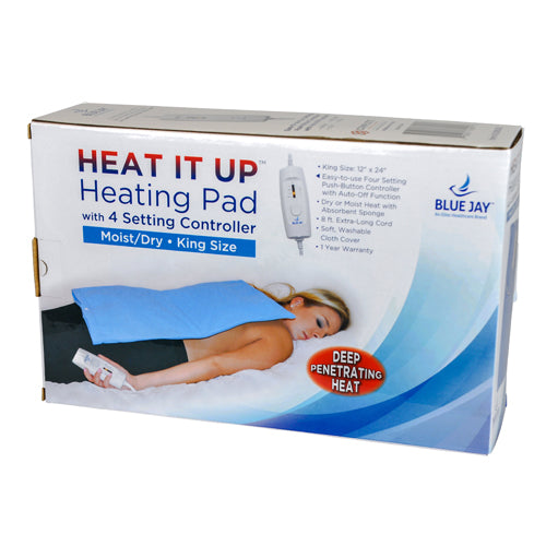 Heating Pad 12 x24   Moist/Dry 4 Position Switch  Auto-Off (Heating Pads/Accessories) - Img 6