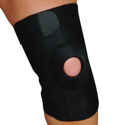 Blue Jay Adj Knee Support Open Patella Design  Black  Sm/Md (Knee Supports &Braces) - Img 1