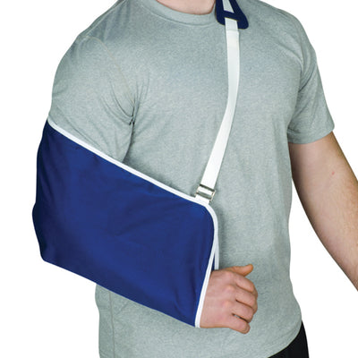 Blue Jay Universal Arm Sling with Shoulder Comfort Pad-Blue (Arm Sling/Shoulder Immobilizer) - Img 1