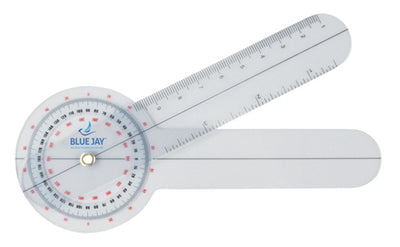 Take A Range Check Plastic 6  Goniometer 360 Deg (Goniometers) - Img 1