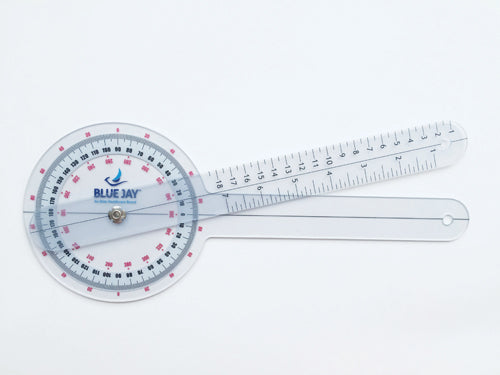 Take A Range Check Plastic 12  Goniometer 360 Deg (Goniometers) - Img 1