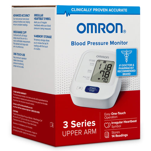 3 Series Upper Arm Blood Pressure Monitor (Auto-Inflate Digital B.P units) - Img 2