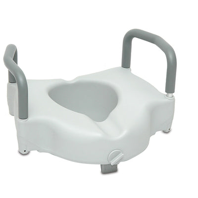 ProBasics Raised Toilet Seat W Lock and Arms350 lb.weight cap (Raised Toilet Seat) - Img 1