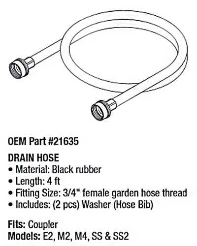 Drainage Hose f/ Hydrocollator (Cold Therapy Packs) - Img 1