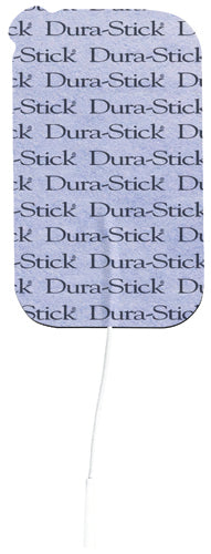 Dura-Stick Rectangle Blue Foam Backing 2 x3.5  (10 pks/4) (Electrodes & Accessories) - Img 1