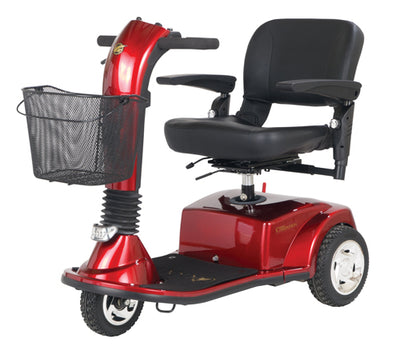 CompanionTM 3-Wheel Electric Scooter Vermillion Red MidSize (Scooters/Parts) - Img 1