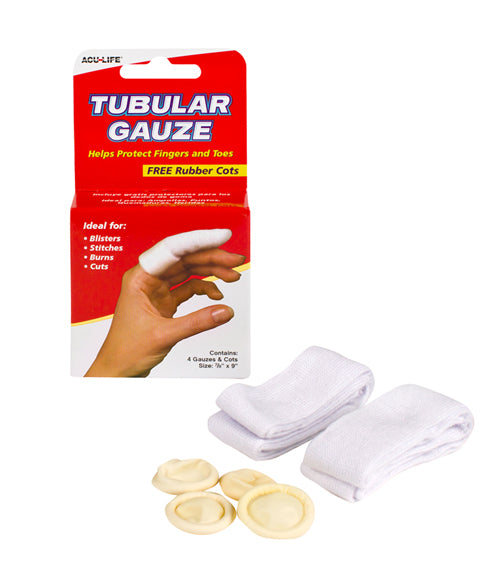 Tubular Gauze with Finger Cots (Finger Splints/Cots/Covers) - Img 1