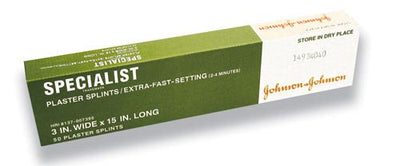 Specialist Plaster Splints X-Fast Setting 4 x15  Bx/50 (Plaster Splints) - Img 1