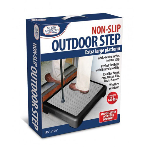 Outdoor Step Rubber Mat 4  High (Stair Climbers/Steppers) - Img 1
