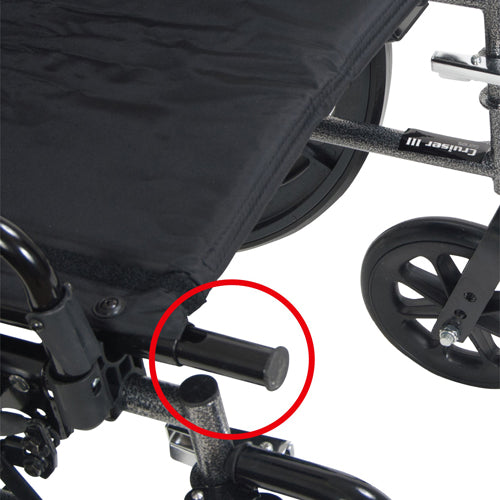 K3 Wheelchair Ltwt 16  w/DDA & ELR&
