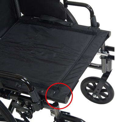 K3 Wheelchair Ltwt 16  w/DDA & S/A Footrests  Cruiser III (Wheelchairs - Lightweight K3/4) - Img 4