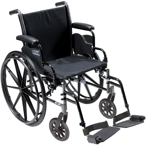 K3 Wheelchair Ltwt 18  w/DDA & S/A Footrests  Cruiser III (Wheelchairs - Lightweight K3/4) - Img 1