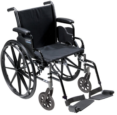 K3 Wheelchair Ltwt 20  w/DDA & ELR's  Cruiser III (Wheelchairs - Lightweight K3/4) - Img 1