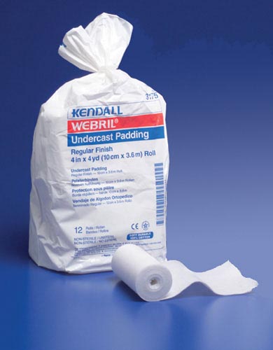 Webril 100% Cotton Undercast Padding 6  x 4 Yds Bg/6 (Undercast Padding) - Img 1