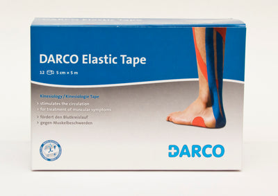 Kinesiology Tape  2  x 16.5' Blue (Athletic Sports Tape/Kinesio) - Img 2