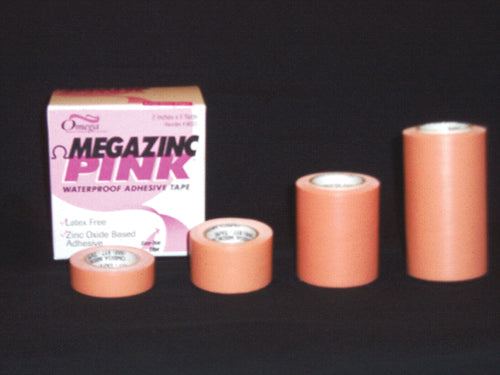 Megazinc Pink Tape 1  X 5 Yd (Omega Zinc Tapes) - Img 1