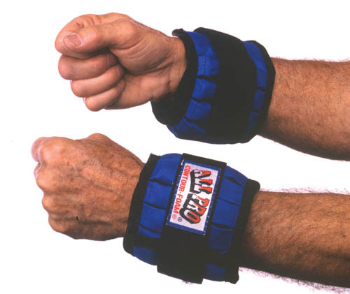 Adjustable Wrist Weight- To 2 Lbs. (Each) (Wrist & Ankle Cuffed Weights) - Img 1