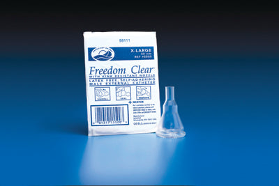 Mentor Freedom Clear Ex-Lge 40 mm  (Each) (Male External Catheters) - Img 1