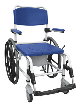 Shower/Commode Rehab Chair Aluminum (Commodes/Shower Chairs) - Img 1
